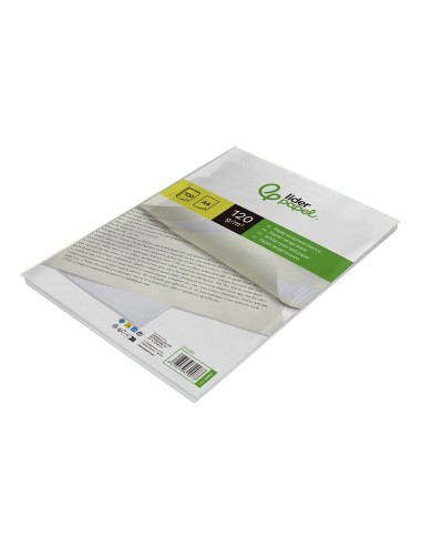 PAPEL VERJURADO BLANCO DIN A4 120 GRAMOS PAQUETE 100 H.