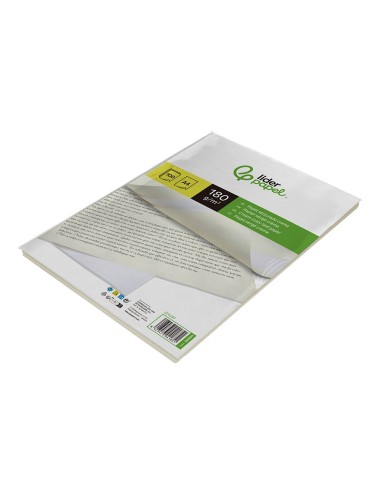 PAPEL VERJURADO  A4 180G/M2 CREMA PQ.DE 100H.