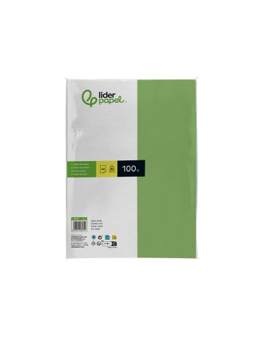 PAPEL COLOR DIN A4 80 GR VER PAQUETE 100 H.