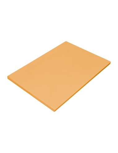 PAPEL COLOR DIN A4 80 GR NARANJA PAQUETE 100 H.