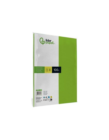 PAPEL COLOR DIN A4 80G VER INTENSO PAQUETE 100 H.