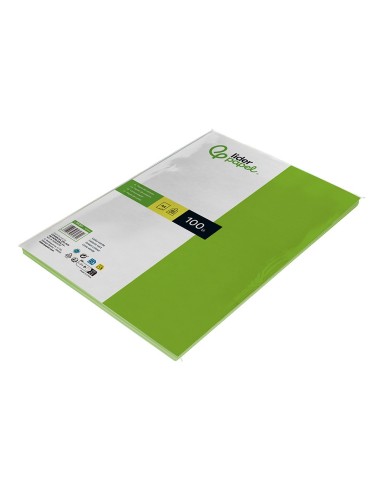 PAPEL COLOR DIN A4 80G VER INTENSO PAQUETE 100 H.