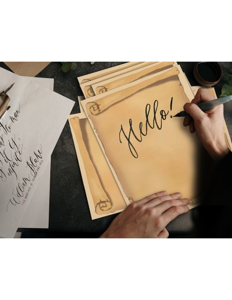 PAPEL PERGAMINO  A4 DIPLOMA 180 G/M2 PQ.DE 50H.