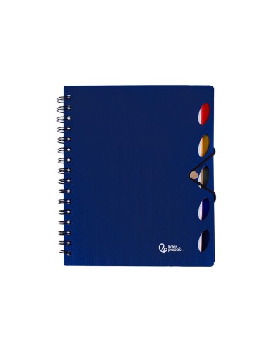 BLOC ESP.A5EXECUTIVE AZ. 5MM 100H80 GR. 5 SEP.PLASTIC