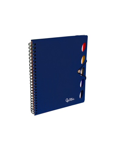 BLOC ESP.A5EXECUTIVE AZ. 5MM 100H80 GR. 5 SEP.PLASTIC