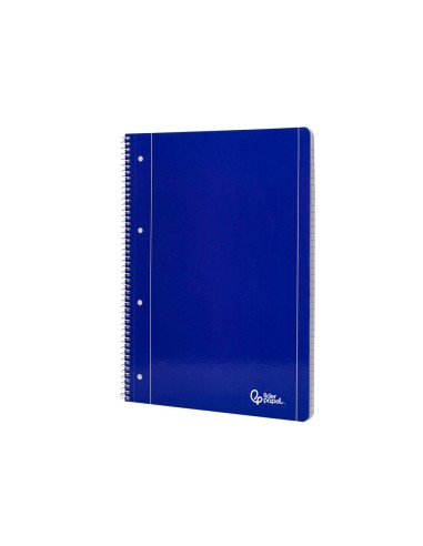 CUADERNO ESP. LIDERPAPEL A4 T.BLANDA MICRO 5MM 4T. 80H 70GR. AZ.