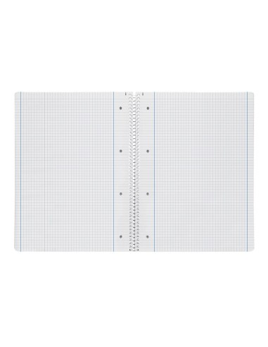 CUADERNO ESP. LIDERPAPEL A4 T.BLANDA MICRO 5MM 4T. 80H 70GR. AZ.