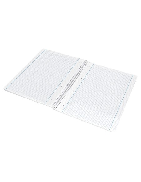 CUADERNO ESP. LIDERPAPEL A4 T.BLANDA MICRO 5MM 4T. 80H 70GR. AZ.