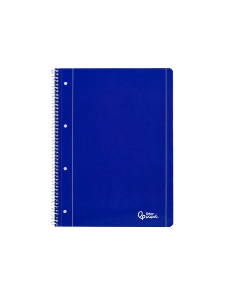 CUADERNO ESP. LIDERPAPEL A4 T.BLANDA MICRO HOR.4T. 80H 70GR. AZ.