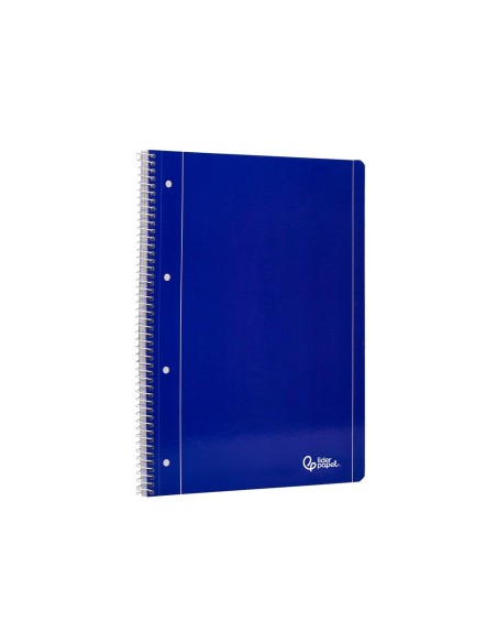 CUADERNO ESP. LIDERPAPEL A4 T.BLANDA MICRO HOR.4T. 80H 70GR. AZ.