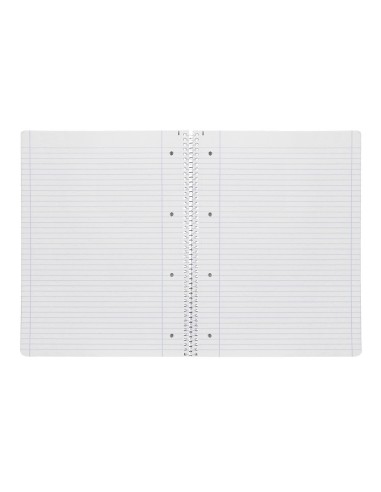 CUADERNO ESP. LIDERPAPEL A4 T.BLANDA MICRO HOR.4T. 80H 70GR. AZ.