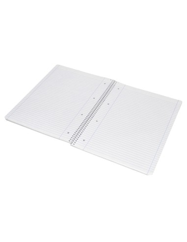 CUADERNO ESP. LIDERPAPEL A4 T.BLANDA MICRO HOR.4T. 80H 70GR. AZ.