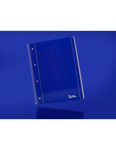 CUADERNO ESP. LIDERPAPEL A4 T.BLANDA MICRO HOR.4T. 80H 70GR. AZ.