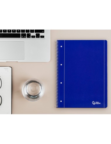 CUADERNO ESP. LIDERPAPEL A4 T.BLANDA MICRO HOR.4T. 80H 70GR. AZ.