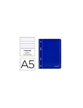 CUADERNO ESP. LIDERPAPEL A5 T.BLANDA MICRO HOR 6T. 80H. 70GR. AZ. 2