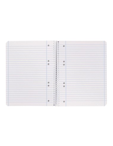CUADERNO ESP. LIDERPAPEL A5 T.BLANDA MICRO HOR 6T. 80H. 70GR. AZ.