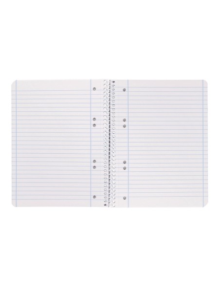CUADERNO ESP. LIDERPAPEL A5 T.BLANDA MICRO HOR 6T. 80H. 70GR. AZ.