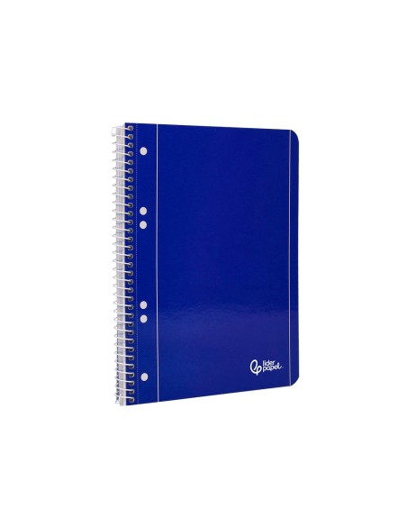 CUADERNO ESP. LIDERPAPEL A5 T.BLANDA MICRO LISO 6T. 80H. 70GR. AZ.