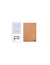 CUADERNO ESP. ECOUSE FL. T.CARTON RECICLADO KRAFT 4MM 80H. 60GR. 2