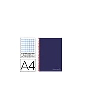 CUADERNO ESP. JOLLY A4 T.FORRADA 5MM 5B 4T.140H.75GR. CEL. 2