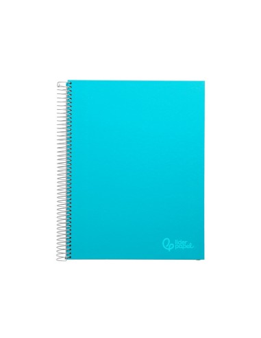CUADERNO ESP. JOLLY A4 T.FORRADA 5MM 5B 4T.140H.75GR. CEL.