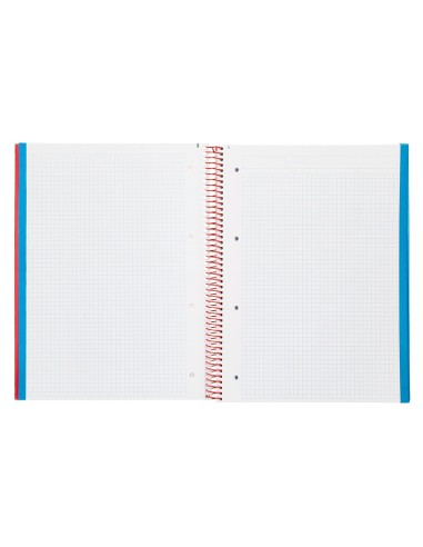 CUADERNO ESP. JOLLY A4 T.FORRADA MICRO 5MM 5B 4T.140H 75GR. RJ.