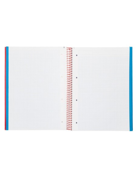 CUADERNO ESP. JOLLY A4 T.FORRADA MICRO 5MM 5B 4T.140H 75GR. RJ.