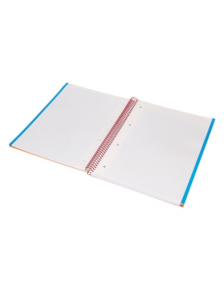 CUADERNO ESP. JOLLY A4 T.FORRADA MICRO 5MM 5B 4T.140H.75GR. NJ.
