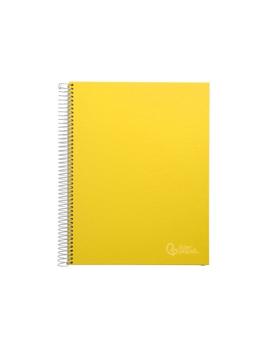 CUADERNO ESP. JOLLY A4 T.FORRADA MICRO 5MM 5B 4T.140H 75GR. AM.