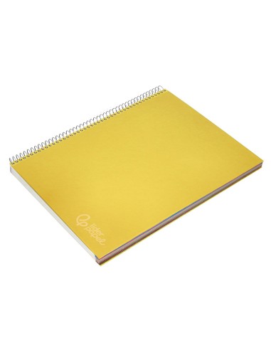 CUADERNO ESP. JOLLY A4 T.FORRADA MICRO 5MM 5B 4T.140H 75GR. AM.