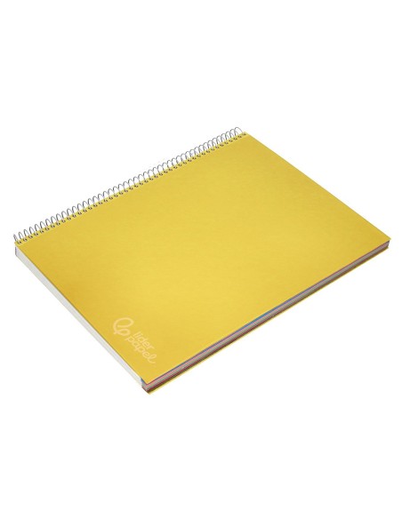 CUADERNO ESP. JOLLY A4 T.FORRADA MICRO 5MM 5B 4T.140H 75GR. AM.