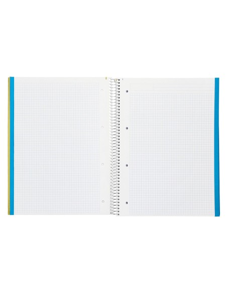 CUADERNO ESP. JOLLY A4 T.FORRADA MICRO 5MM 5B 4T.140H 75GR. AM.
