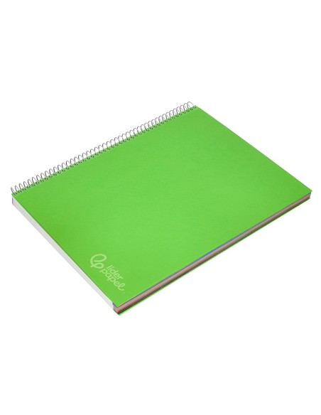 CUADERNO ESP. JOLLY A4 T.FORRADA MICRO 5MM 5B 4T.140H 75GR.VE.