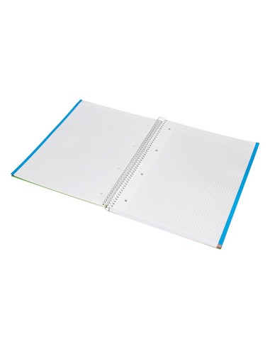 CUADERNO ESP. JOLLY A4 T.FORRADA MICRO 5MM 5B 4T.140H 75GR.VE.