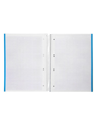 CUADERNO ESP. JOLLY A5 T.FORRADA 5MM 5B 6T.140H.75GR. SURT *74840
