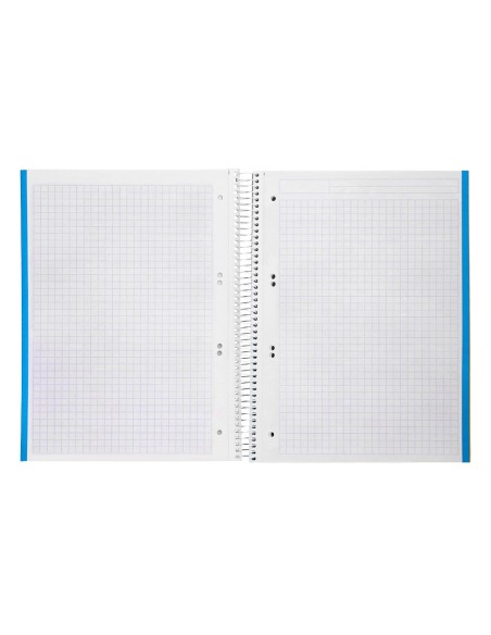 CUADERNO ESP. JOLLY A5 T.FORRADA 5MM 5B 6T.140H.75GR. SURT *74840