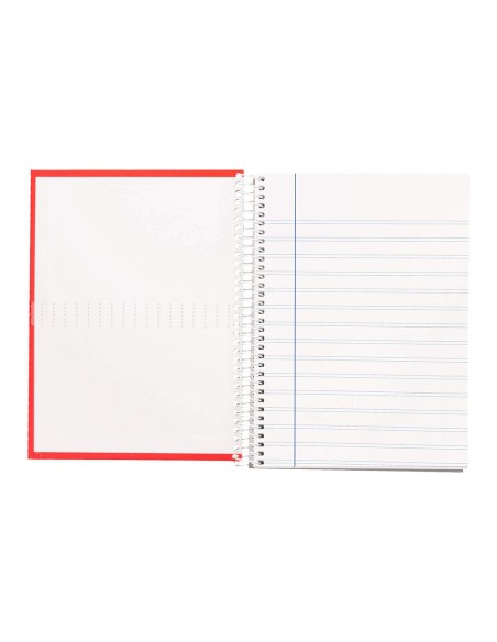 CUADERNO ESP. CRAFTY A5 T.FORRADA PAUTA 2,5MM 80H 90GR.COL. SURT.