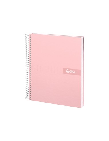 CUADERNO ESP. CRAFTY A5 T.FORRADA MICRO 5MM 5B 6T. 120H. 90GR. ROSA