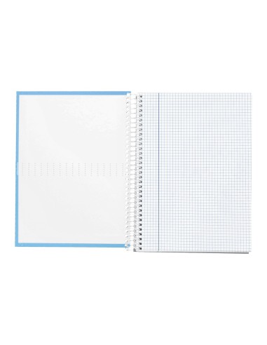CUADERNO ESP. CRAFTY A4 T.FORRADA 4MM 80H. 90GR. CEL. *76309