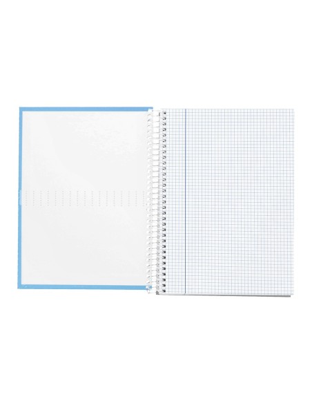 CUADERNO ESP. CRAFTY A4 T.FORRADA MICRO 120H 90GR.5MM.5B.4T.AZ.*77137