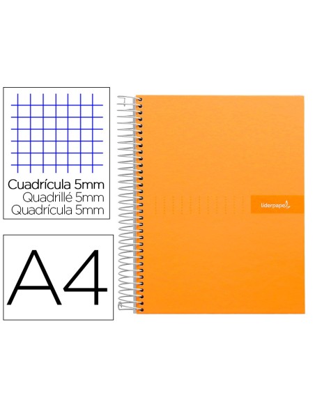 CUADERNO ESP. CRAFTY A4 T.FORRADA MICRO 120H 90GR.5MM.5B.4T.NJ.*47408