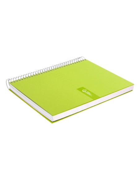 CUADERNO ESP. CRAFTY A4 T.FORRADA MICRO 120H 90GR. 5MM 5B VE.*32896
