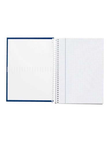 CUADERNO ESP. CRAFTY A4 T.FORRADA 5MM 5B 4T.120H.90GR. AZ .*32895