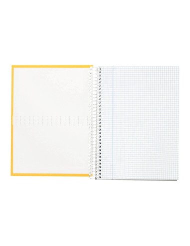 CUADERNO ESP. CRAFTY A4 T.FORRADA MICRO 120H 90GR. 5MM 5B.4T. AM.