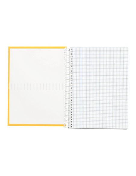 CUADERNO ESP. CRAFTY A4 T.FORRADA MICRO 120H 90GR. 5MM 5B.4T. AM.
