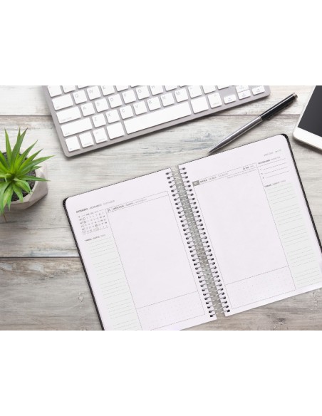 AGENDA ESP.ANTARTIK MANIFEST A5+ 2026 DÍA PÁGINA NG.PAPEL 80G FSC