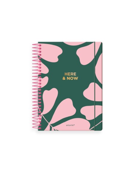 AGENDA ESP.ANTARTIK HERE AND NOW A5+ 2026 D/P VE. PAPEL 80G FSC