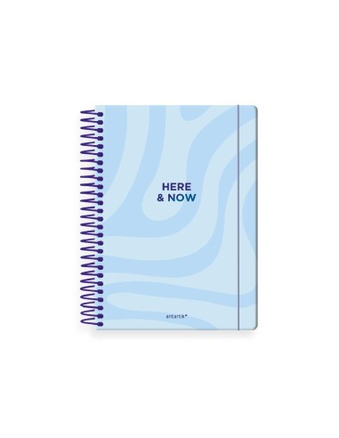 AGENDA ESP.ANTARTIK HERE AND NOW A5+ 2026 D/P AZ. CLARO PAPEL 80G FSC