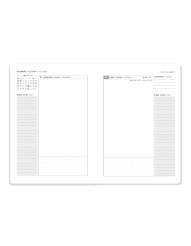 AGENDA ESP.ANTARTIK HERE AND NOW A5+ 2026 D/P AZ. CLARO PAPEL 80G FSC