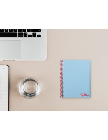 CUADERNO ESP. WONDER A6 T.PLASTICO MICRO 5MM 4B.120H. 90GR. CE.